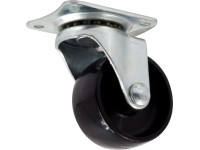 Domino Koło z płytką obracane 40mm 20kg plastik