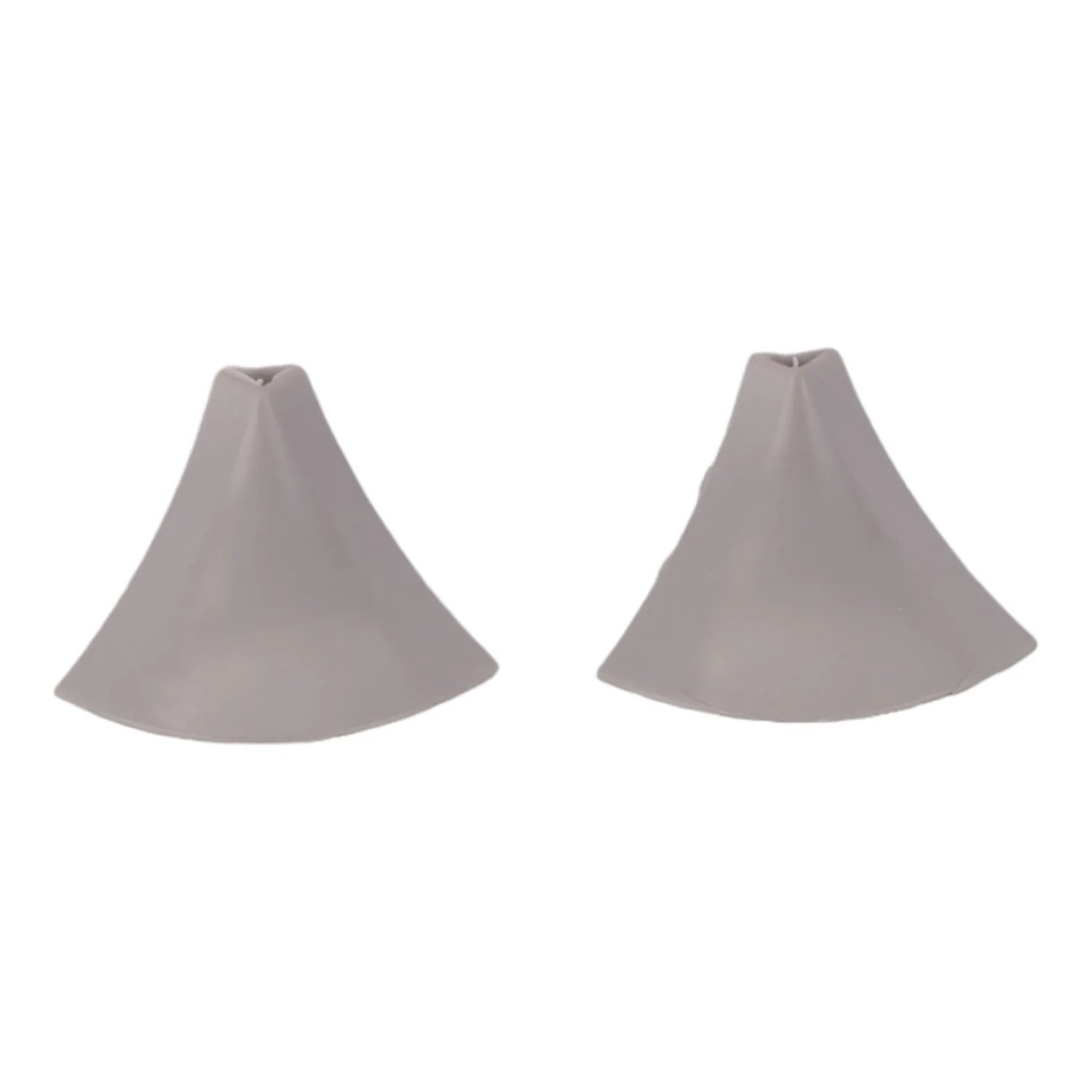 Narożnik zewnętrzny LP3 14 mm Szary ciemny 2 szt. 3x3x2,3