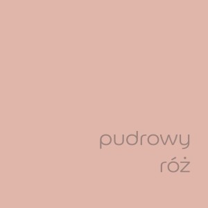 Próbka koloru farby do ścian t.b.t. w kolorze pudrowego różu.