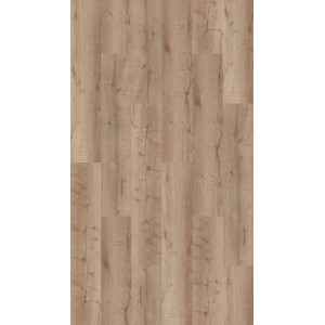 Podłoga winylowa Dąb Lyon, system zatrzaskowy 4 mm w jasnym odcieniu drewna dla łatwej instalacji.