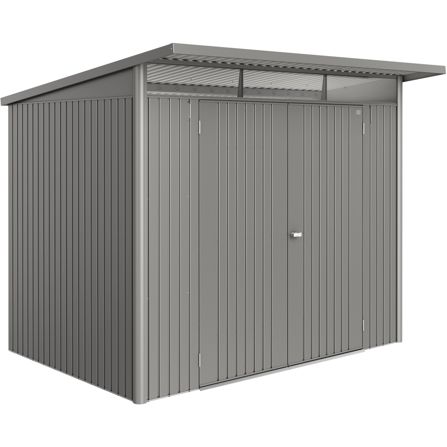 Biohort Metalowa altana AvantGarde ECO, A5, metalik kwarc-szary, podwójne drzwi