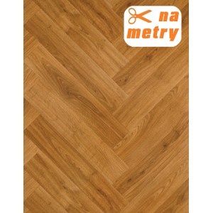 t.b.t. Wykładzina PCV podłogowa, wzór drewna, jodełka.