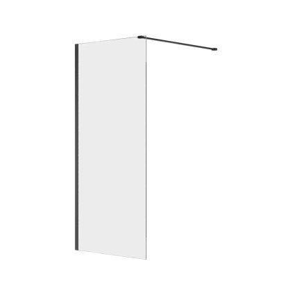 Durasan Kabina walk in WKT plus 90 czarna