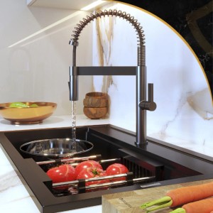 Granitan Bateria kuchenna elastyczna Elara gun grey