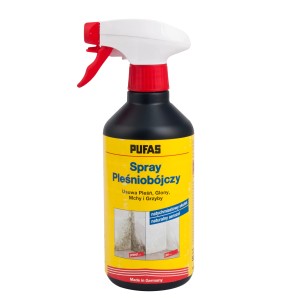 PUFAS Spray przeciw grzybom i pleśni do usuwania pleśni, glonów, mchów i grzybów.