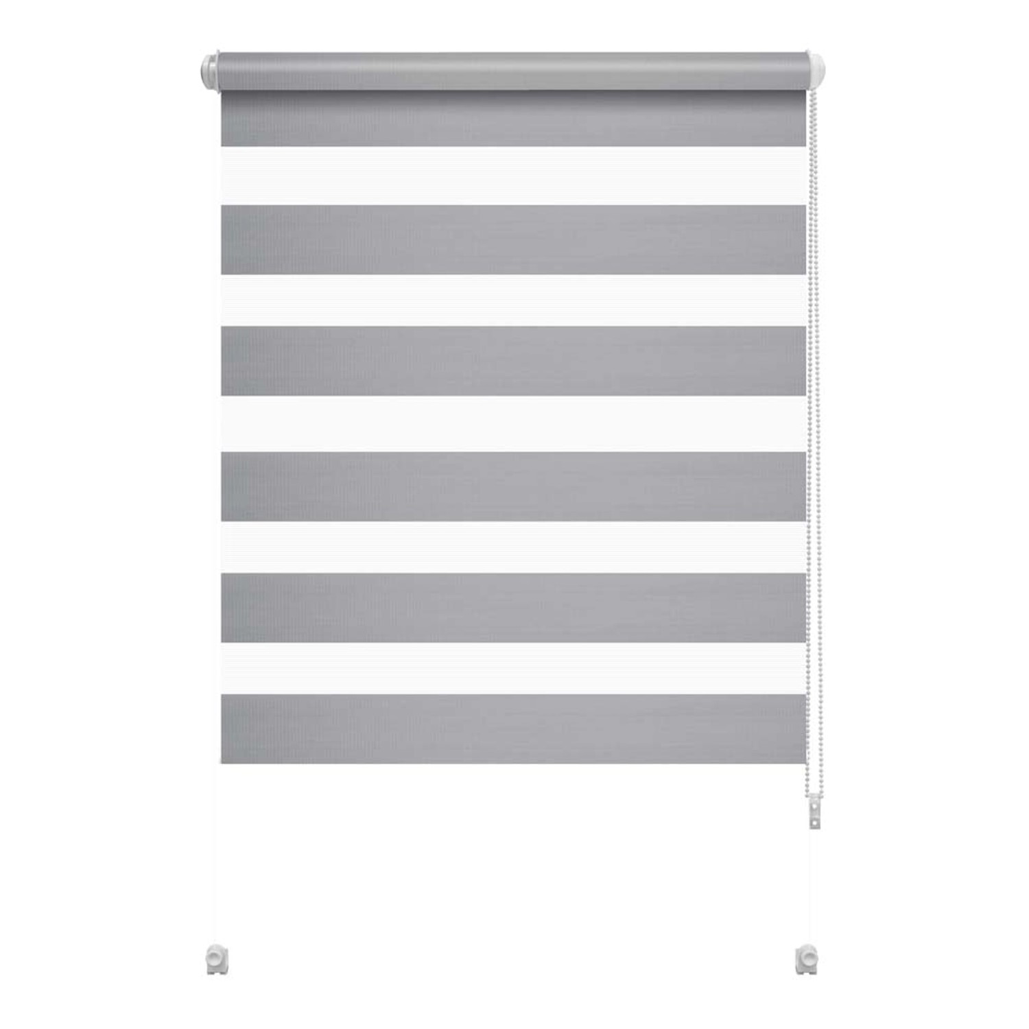 Mini roleta SMART Dzień/noc jasno szara 68,5 cm x 140 cm