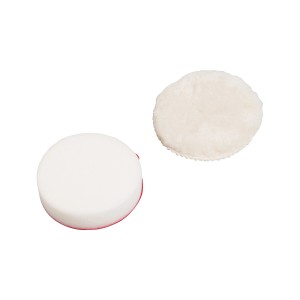 Ellix 3-częściowy zestaw do polerowania: gąbka polerska i futro jagnięce do polerek kątowych.