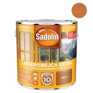 Sadolin Lakierobejca Extra Mahoń, ochronno-dekoracyjna lazura do drewna na zewnątrz.