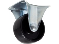 Domino Koło z płytką stałą 40mm 20kg plastik