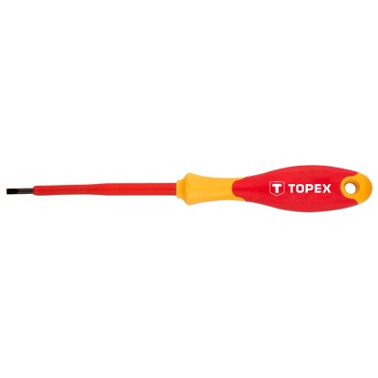 Topex Wkrętak VDE płaski 1000V 3 x 100 mm