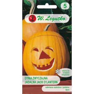 Legutko Dynia ozdobna Jack O Lantern 2g