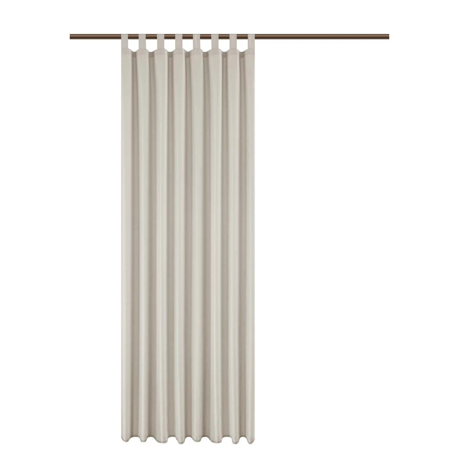Zasłona tarasowa wodoodporna TERRA na szelkach 140x250 cm taupe