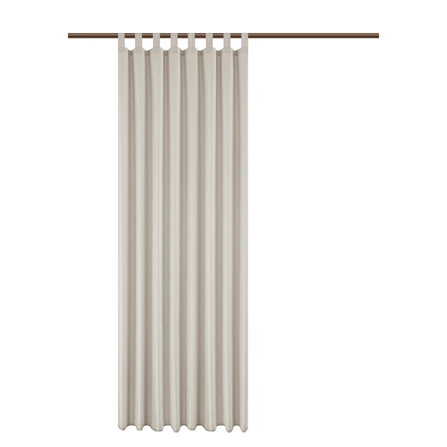 Zasłona tarasowa wodoodporna TERRA na szelkach 140x250 cm taupe