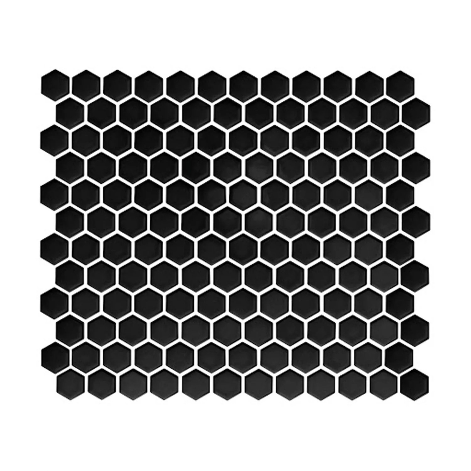 Mozaika Hexagon black mini 28 x 27,1 cm