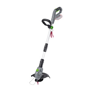 Akumulatorowy podkaszarka LUX A-RT-20/26, 20V, z teleskopowym uchwytem i nożami do precyzyjnej pielęgnacji trawnika.