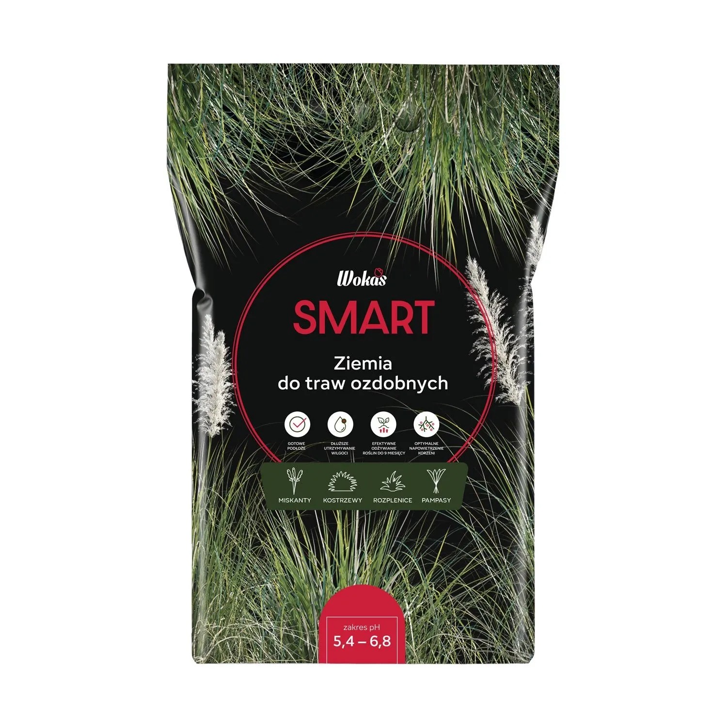 Wokas Podłoże do traw ozdobnych SMART 10L