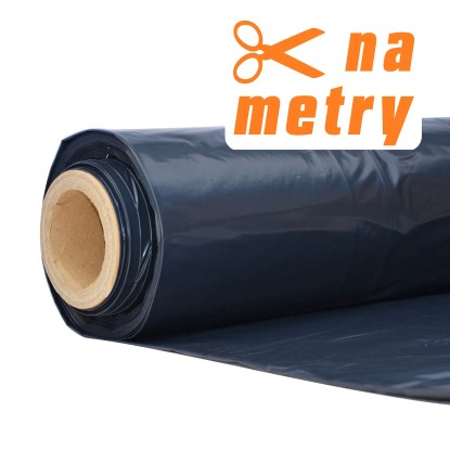 Folia ochronna 0,200 mm czarna 5 m x 20 m