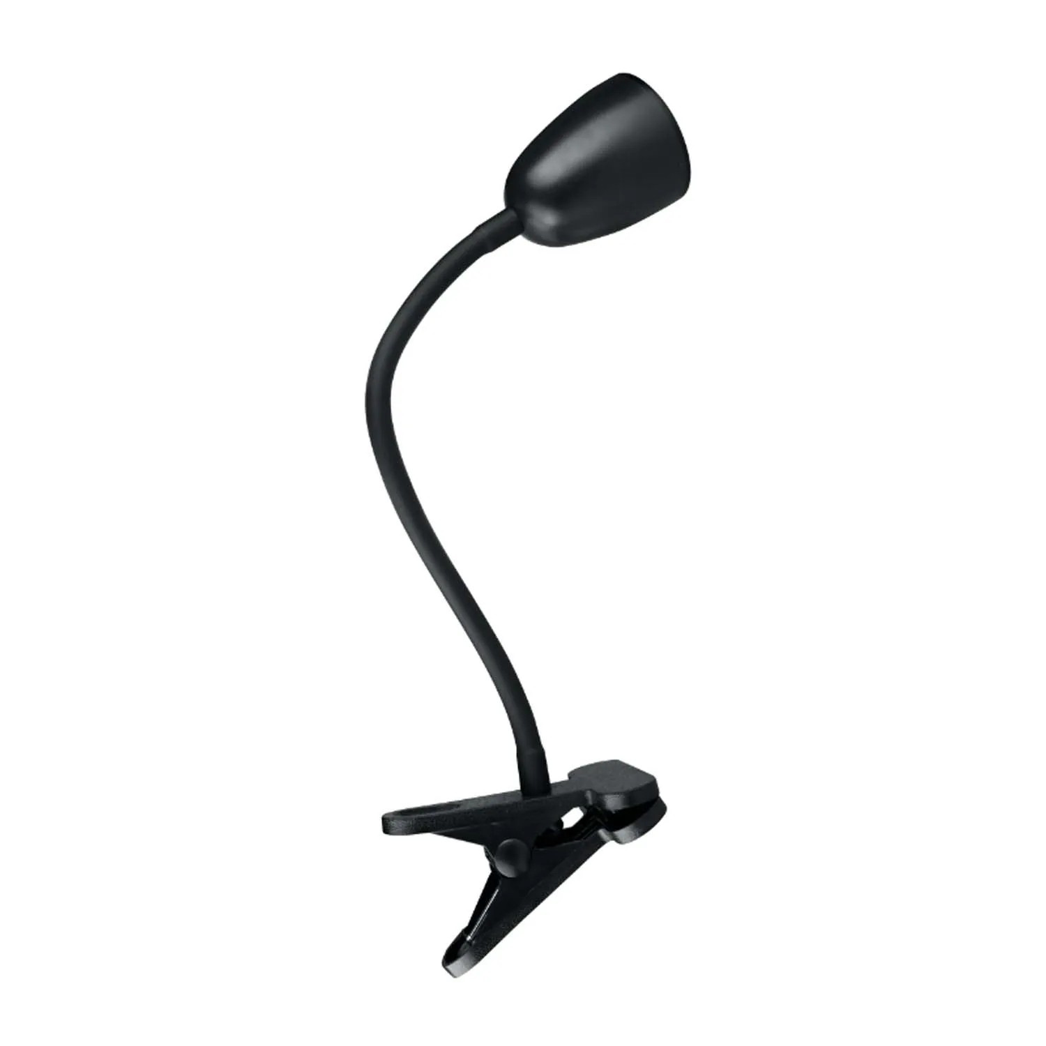 DPM Lampka biurkowa LED z klipsem 4W 4000K 320lm czarna