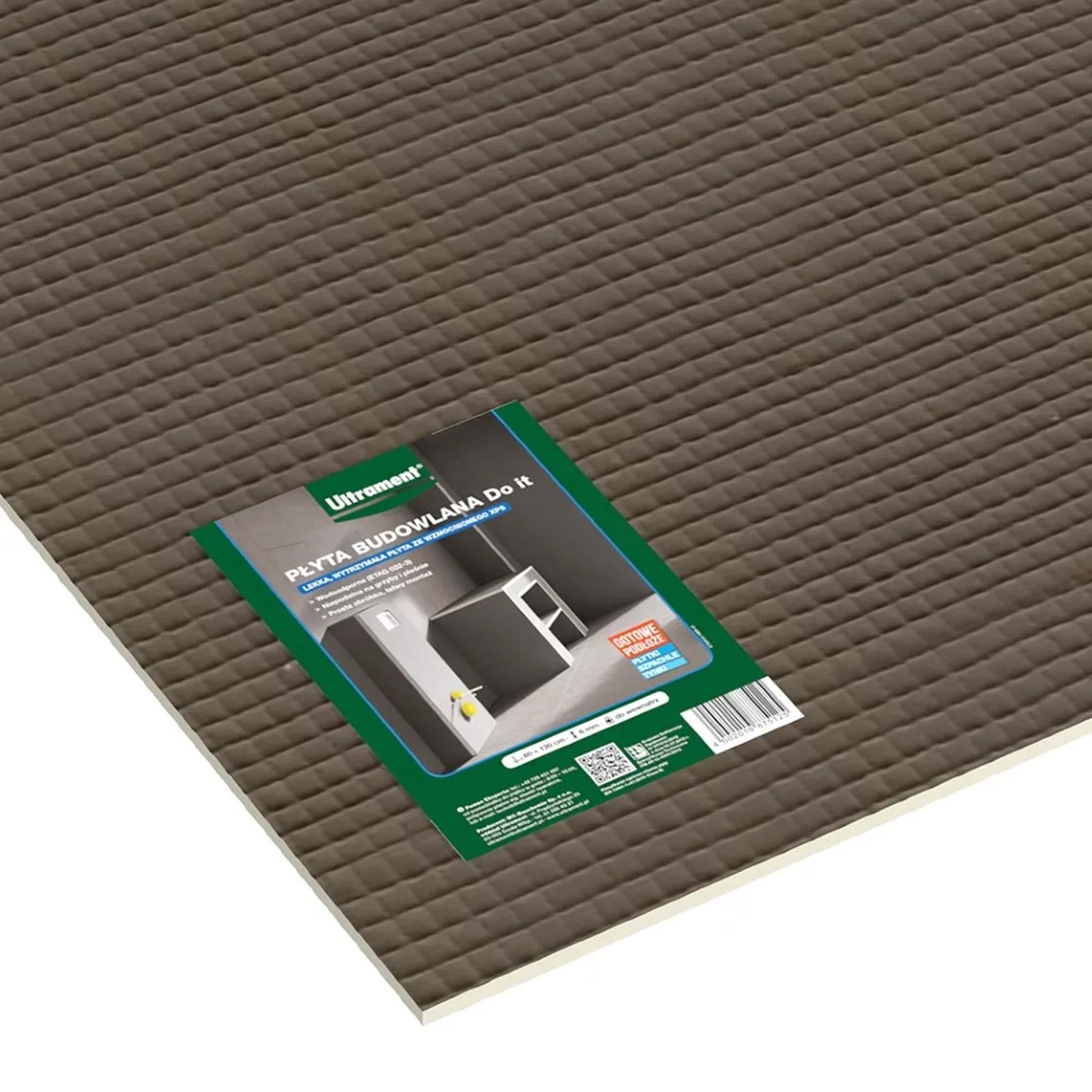 Ultrament Płyta budowlana 1200 x 600 x 4 mm