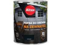 Altax Farba do drewna zewnętrzna czarny półmat 750 ml