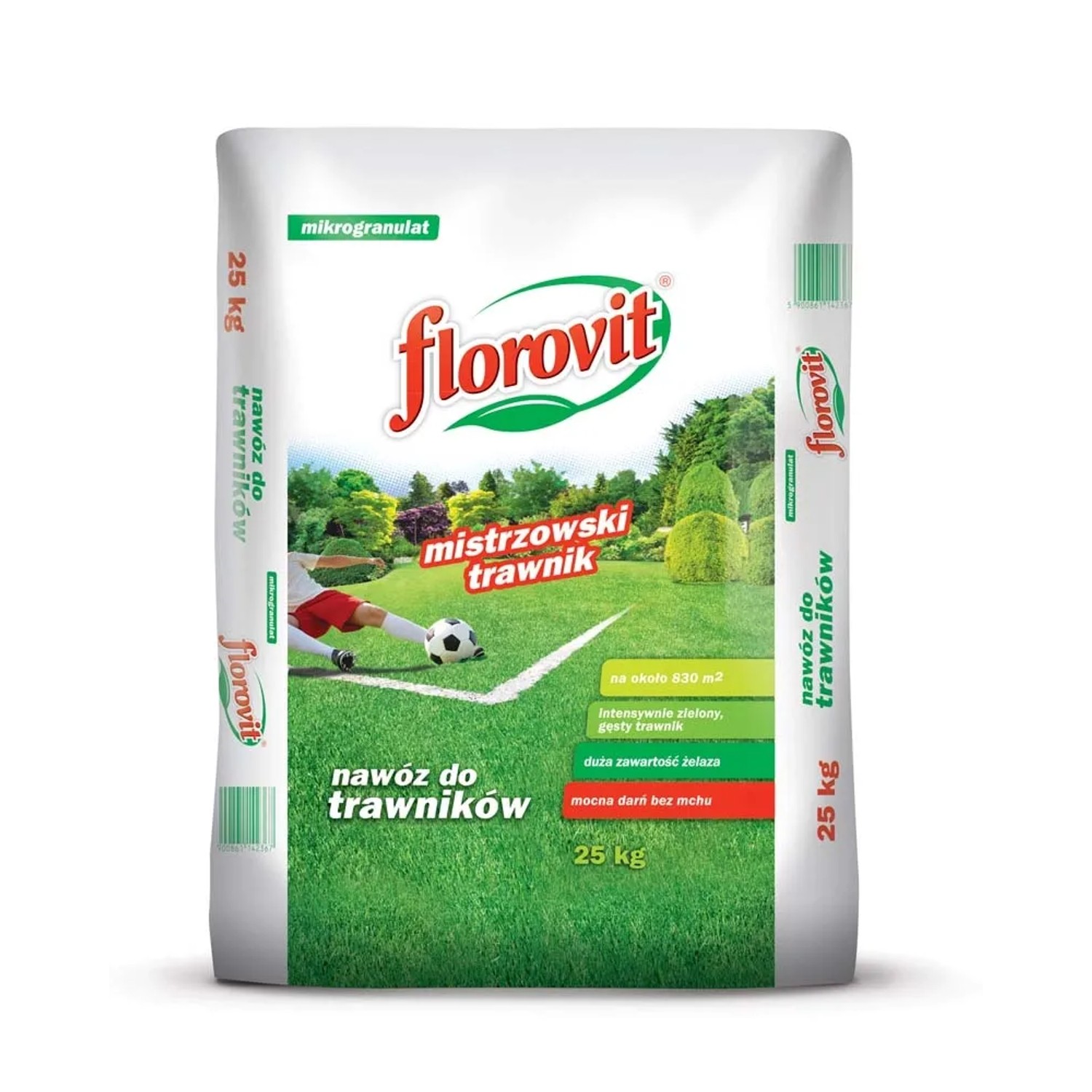 Nawóz do trawników z mchem - 25 kg