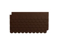 Gont bitumiczny NEXLER, karpiówka brązowa