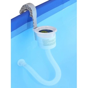 Skimmer do czyszczenia basenu, zawieszany na krawędzi. Akcesoria do pielęgnacji basenu w OBI.