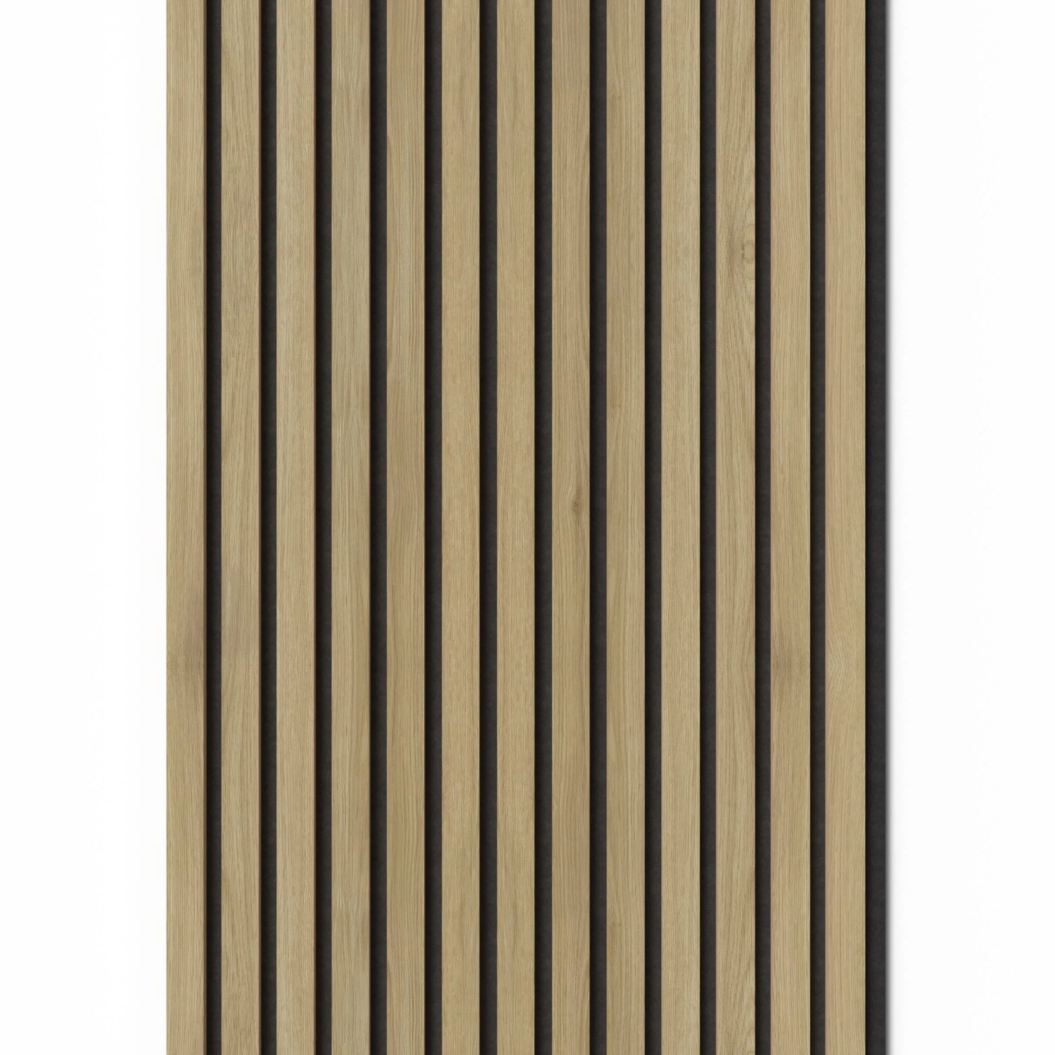 Lamele ścienne na filcu Dąb 2,6m szer. 520 mm