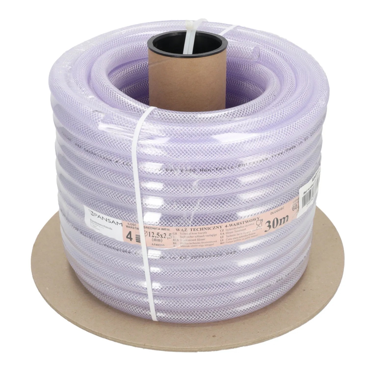 Dedra Wąż na szpuli PVC 30  m - 12 x 17 mm