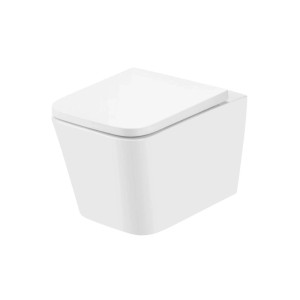 Miska WC Gravis biały bezkołnierzowa 50,5x35x35