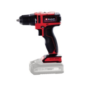 Czerwona wiertarko-wkrętarka akumulatorowa Einhell, wszechstronny śrubokręt dla majsterkowiczów.