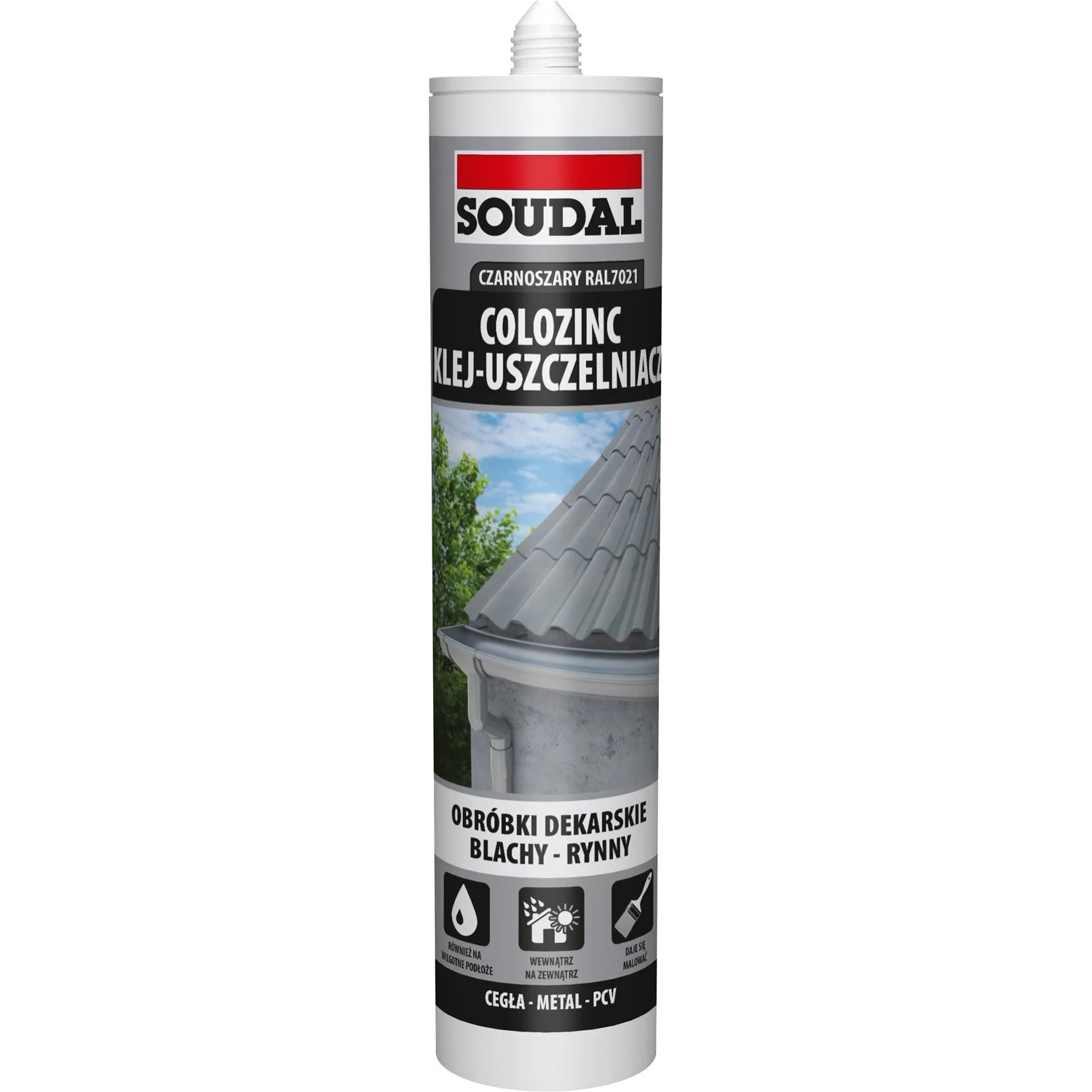Soudal Klej do blach 290 ml