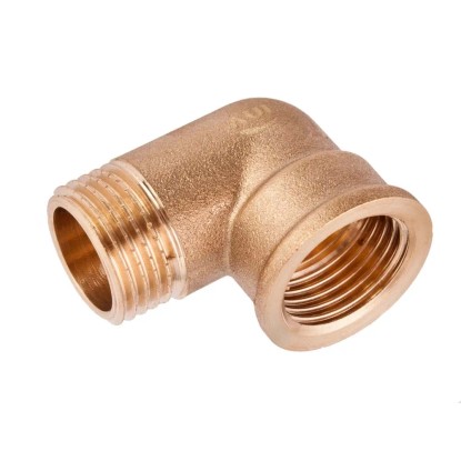 Invena Kolanko GW/GZ mosiądz 1/2"