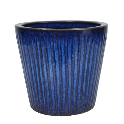 Donica Stripes jasny błekit - 20x18 cm