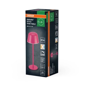 OSRAM Lampka stołowa LED CCT USB magenta