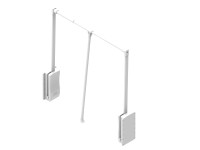 REJS Pantograf LIFTER Basic 64,5-93 cm biały