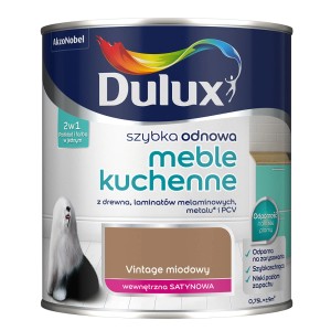 Dulux Farba do kuchni "Vintage Miodowy", do drewna, laminatów, metalu i PCV.