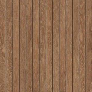 Płytka podłogowa t.b.t. imitująca drewno, brązowa, do wnętrz.