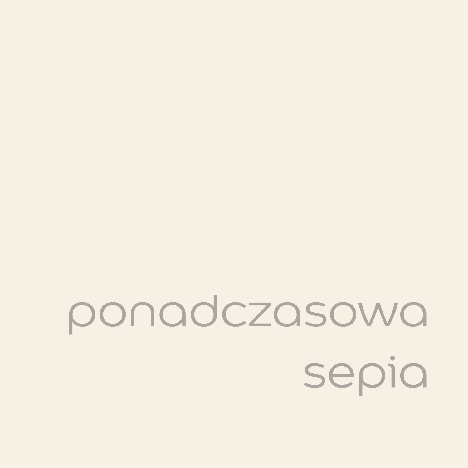 Próbka koloru t.b.t. do farb ściennych w kolorze sepii. Idealna do dekoracji ścian.