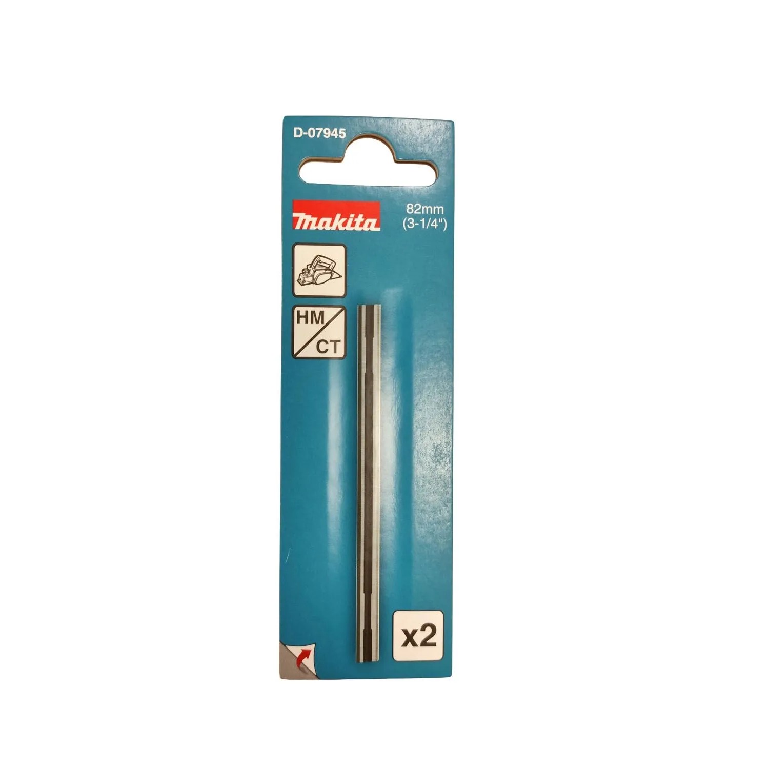Makita Ostrza do struga dwustronnego 82 mm - 2 szt.