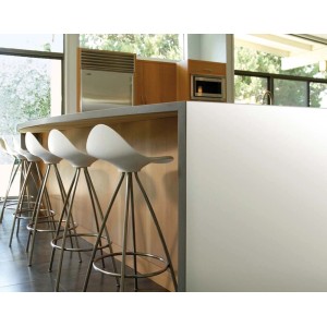 Folia samoprzylepna d-c-fix, biała matowa folia na blacie kuchennym, 45 cm x 200 cm.