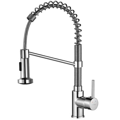 Kuchinox Bateria zlewozmywakowa stojąca sprężyna Loco chrom