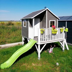 4IQ Domek Rocky ze ślizgiem - 400 x 226 cm, wys. 250 cm