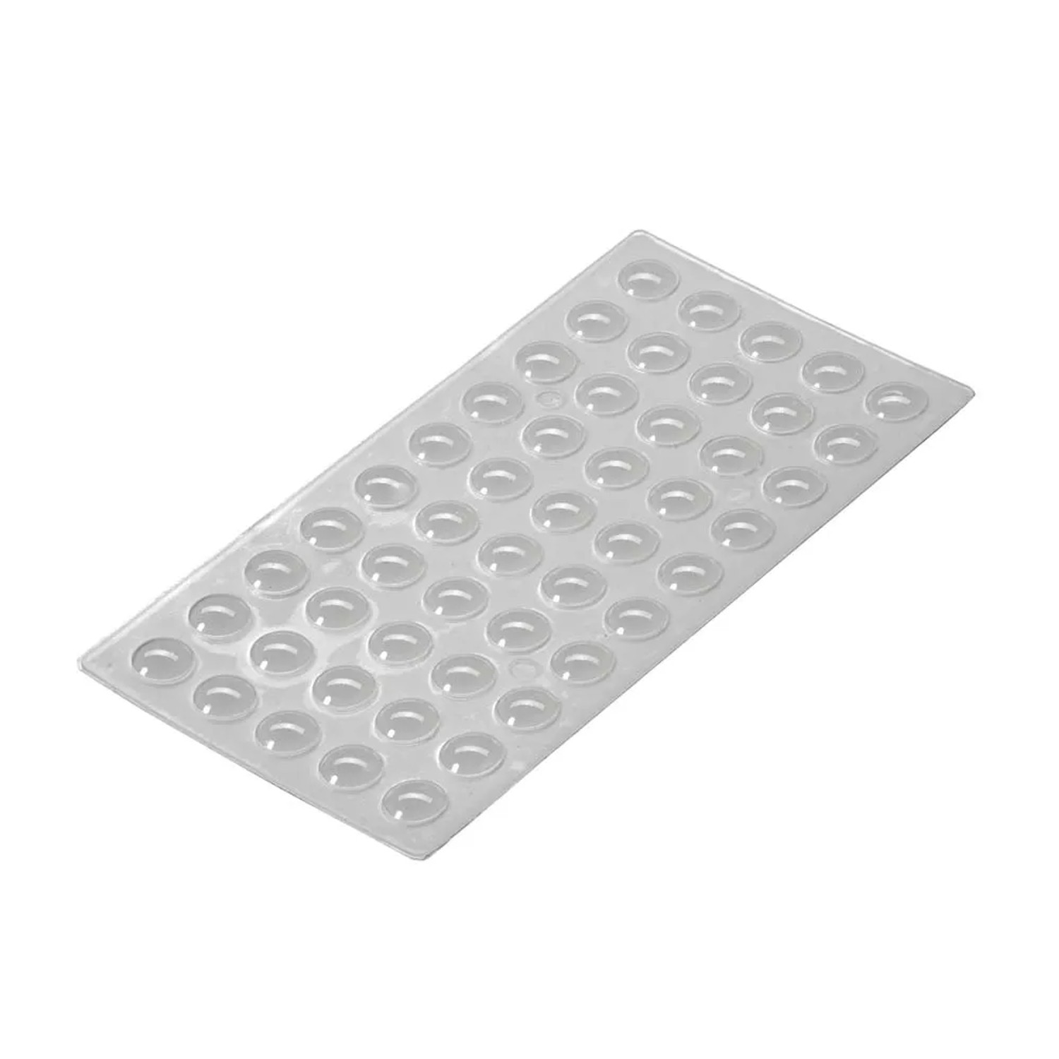 Hettich Odbojniki meblowe samoprzylepne silik. przezroczyste 8 x 2 mm 50 szt.