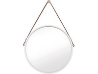 BALIV Lustro ścienne ROUND 78 białe