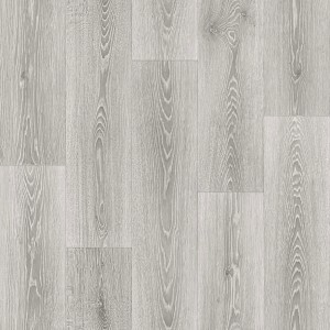 Jasna podłoga PCV z efektem drewna do wnętrz.