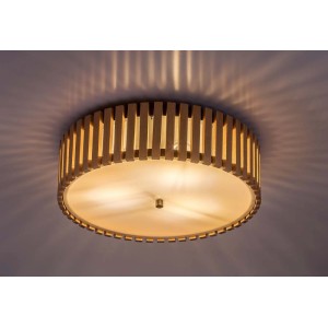 Rabalux Lampa sufitowa NOXELLE 3xE27 10W dąb