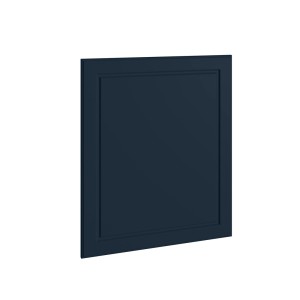 Niebieskie drzwi do szafki kuchennej t.b.t. do zabudowy.