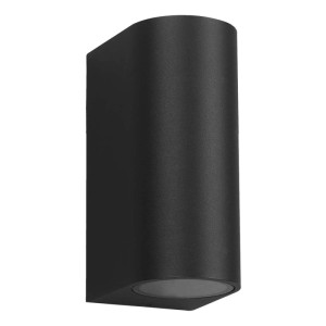Eko-Light Kinkiet zewnętrzny OVALIS 2xGU10 max. 10W LED IP44 czarny