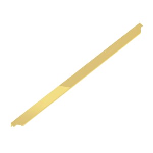 Złoty uchwyt meblowy t.b.t. - zbliżenie.